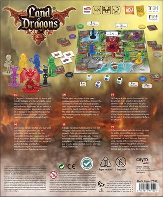 Juego de Mesa Cayro Land of Dragons¡Viaja Al Mundo
