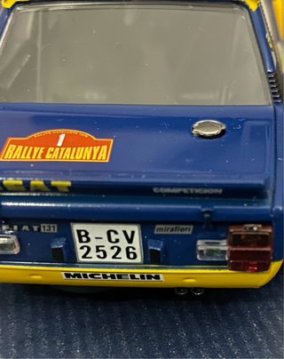 Scalextric Fiat 131 Abarth Rallye Catalunya