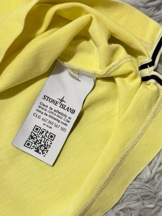 Polo Stone Island Amarillo Vintage