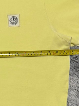 Polo Stone Island Amarillo Vintage