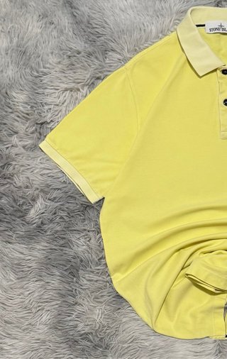 Polo Stone Island Amarillo Vintage