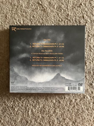 Return To Ommadawn Deluxe Mike Oldfield CD / DVD
