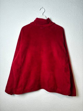 Columbia Vertex Women’s  Red Quarter Zip Polar Siz