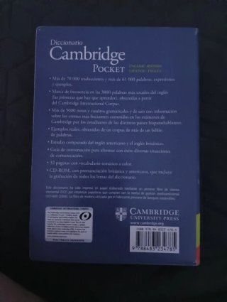 Diccionario Bilingüe Cambridge Spanish-English ...