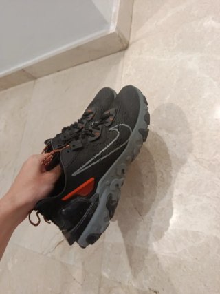 Nike React Vision Negro Naranja