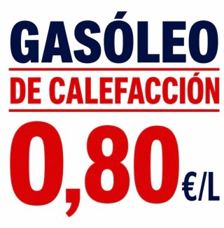 Gasoil Calefacción Lote 700L - 0,80€/L