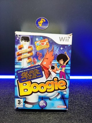 Wii Boogie Karaoke + Micrófono y Gafas 3D
