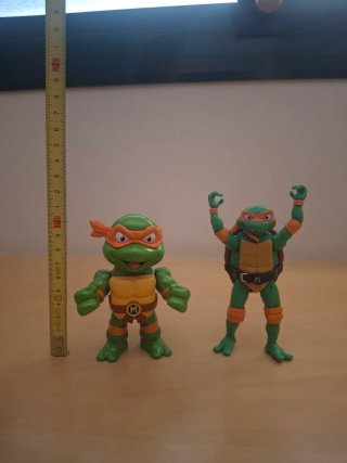 Figuras Tortugas Ninja Michelangelo Metalfigs Jada