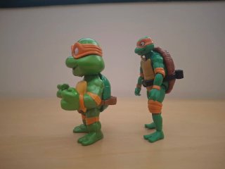 Figuras Tortugas Ninja Michelangelo Metalfigs Jada