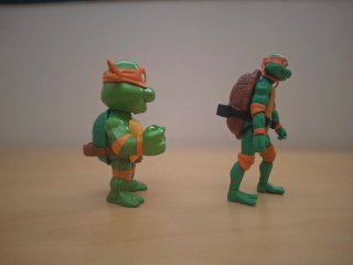 Figuras Tortugas Ninja Michelangelo Metalfigs Jada