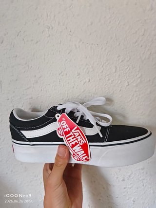 Zapatillas Vans Old Skool Plataforma Negras