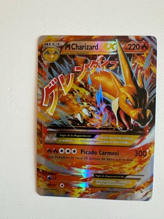 M Charizard EX 220 PS Carta Pokémon