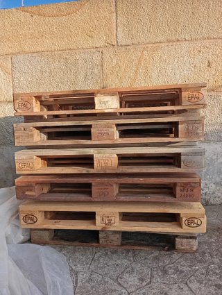Palets Europeos EPAL (11 Unidades)