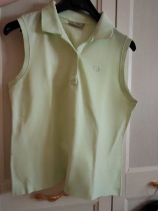 Polo donna Sergio Tacchini senza maniche