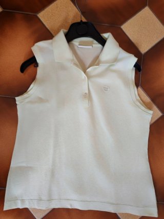 Polo donna Sergio Tacchini senza maniche