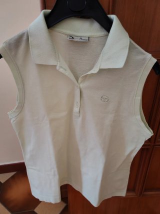Polo donna Sergio Tacchini senza maniche