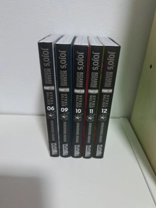 Lote 5 mangas Steel Ball Run, Jojo's Bizarre Adven