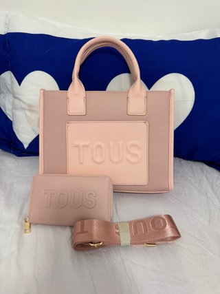 Bolso y cartera Tous rosa