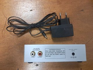 B-Tech BT26 Previo Phono/Micrófono MM
