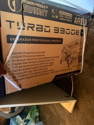 Generador Eléctrico GENERGY TURBO 3300E