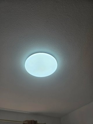 Plafon LED redondo blanco