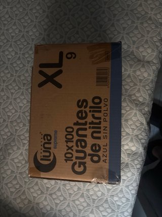 Guantes de nitrilo Luna XL (100 unidades)x10 cajas