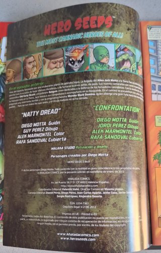 Hero Seeds cómic