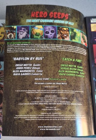 Hero Seeds cómic