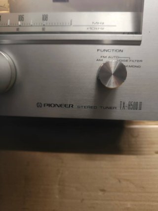 Pioneer TX-8500 II Receptor Estéreo Plata