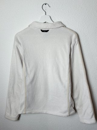 Columbia  Women’s  White Quarter Zip Polar Size XL