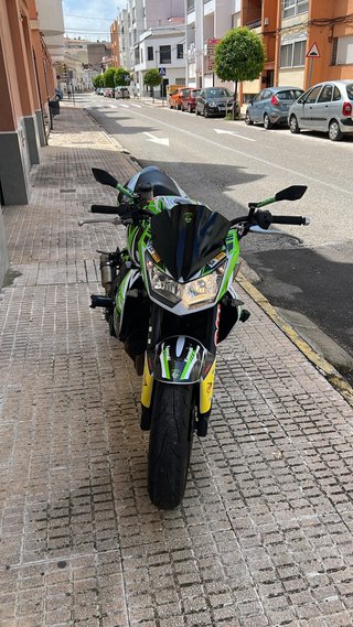 Kawasaki Z750 2010 Verde/Blanco