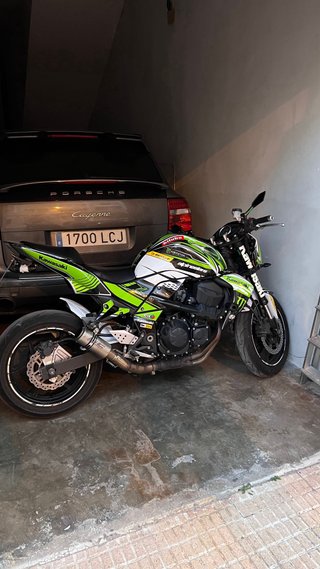 Kawasaki Z750 2010 Verde/Blanco