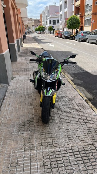 Kawasaki Z750 2010 Verde/Blanco
