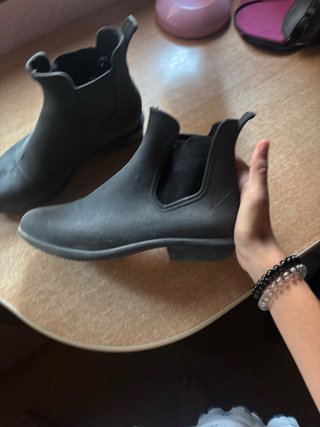 Botas negras de agua