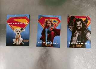 Tarjetas Supergirl DC Comics