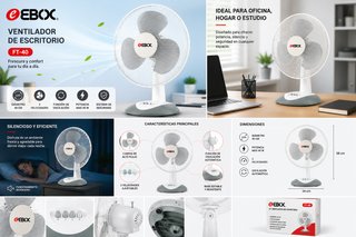 Ventilador de mesa FT40