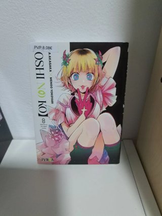 Lote 8 mangas de Oshi No Ko. 2, 3, 4, 5, 6, 7,8,10