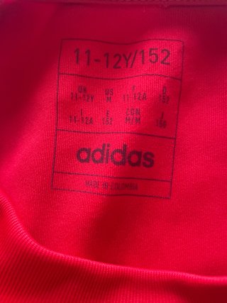 Camiseta Adidas Selección Chile 152cm para niño