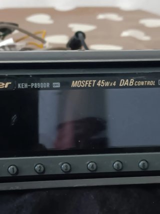 Radio Pioneer CD/MP3 Negro