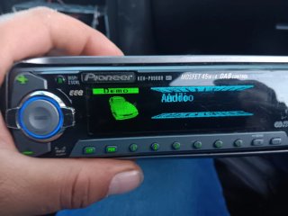 Radio Pioneer CD/MP3 Negro