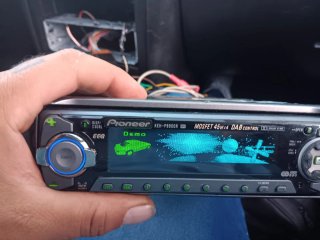 Radio Pioneer CD/MP3 Negro