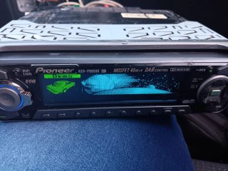 Radio Pioneer CD/MP3 Negro