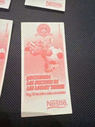 LOONEY TUNES - Cromos Looney Tunes Nestle Fútbol