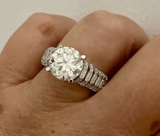 Anillo Diamante 5ct Plata 925m