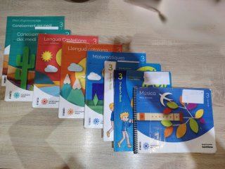 Lote de 6 libros del 3ro de Primaria