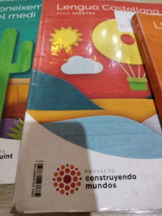 Lote de 6 libros del 3ro de Primaria
