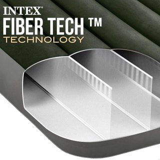 Intex colchón hinchable camping con hinchador
