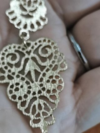 Pendientes Vintage Largos Dorados