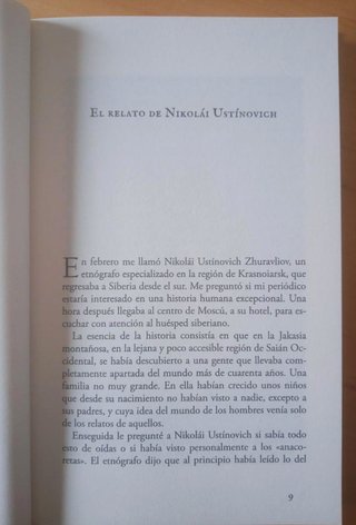 LOS VIEJOS CREYENTES VASILI PESKOV