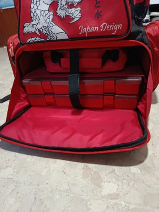 Mochila de pesca KALI KUNNAN dragón